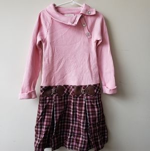 Jenny and me pink preppy dress